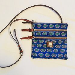 Dooney & Bourke Triple-Zip Florida Gators Crossbody Bag