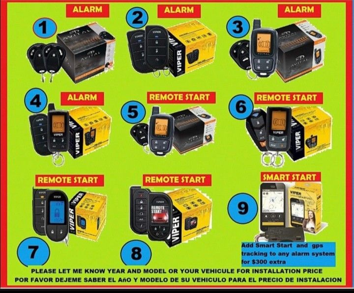 Alarmas Para Cualquier Tipo De Vehículo