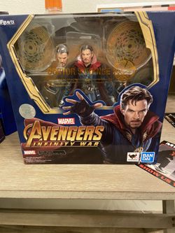 Marvel SH figuarts Captain America and Doctor Strange