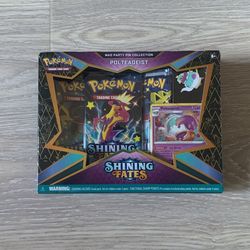 Pokemon Shining Fates Mad Party Pin Collection Box Polteageist Sealed