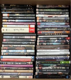 Box of DVDs