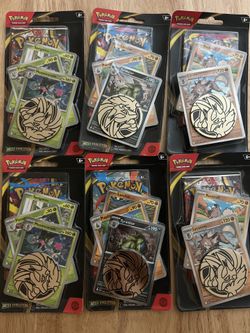 Pokemon mega evolution Checklane blister Set