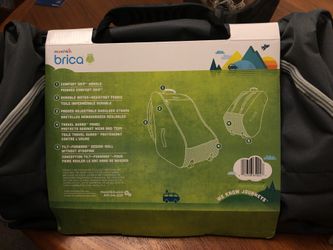 Brand new antics car seat cover on wheels
