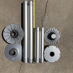 Marine Table Pedestals with Bases