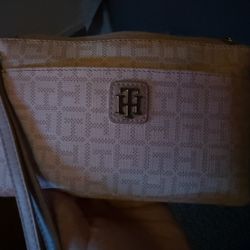 Tommy Hilfiger Monogram Wristlet