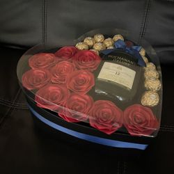 heart box arrangement🌹