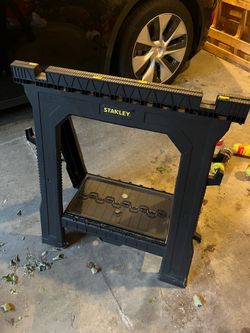 Stanley Plastic Sawhorse (set of 2)