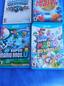 Nintendo Wii Game (4 games) No crackeado