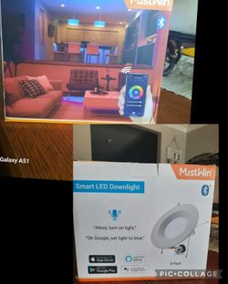 Mustwin LED Downlight 4 Pk