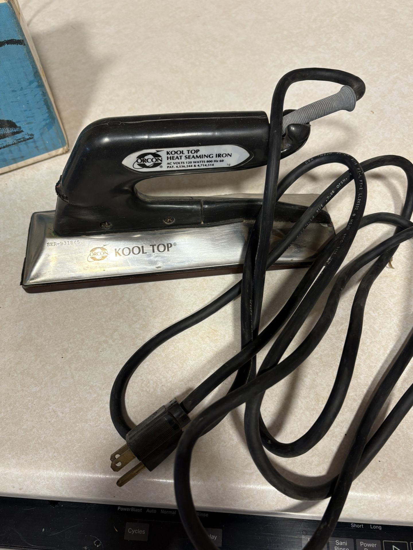 Heat Carpet Seaming Iron