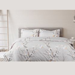 Queen Bedsure Botanical Duvet Cover