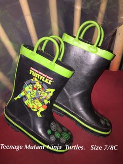 Teenage Mutant Ninja Turtle boots