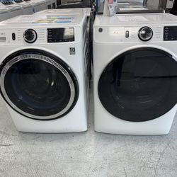 GE Profile Front Load Washer And Dryer Set