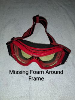 Scott Ski Goggles (As Is) Needs Foam Around Frame
