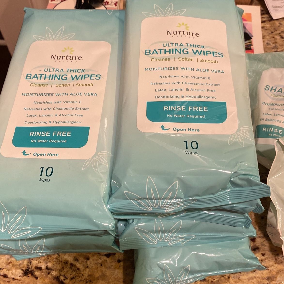 Nurture Ultra Thick Bathing Wipes 