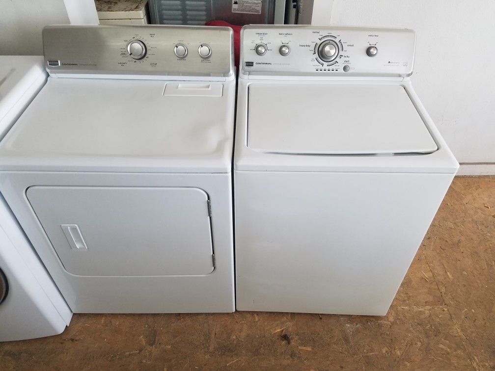Washer and Dryer