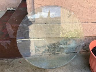 Round Glass Table Top