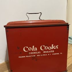 Vintage Cola Cooler