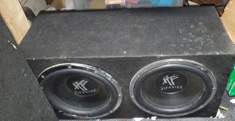 Hyphonics Sub's 12 They Work  Great 