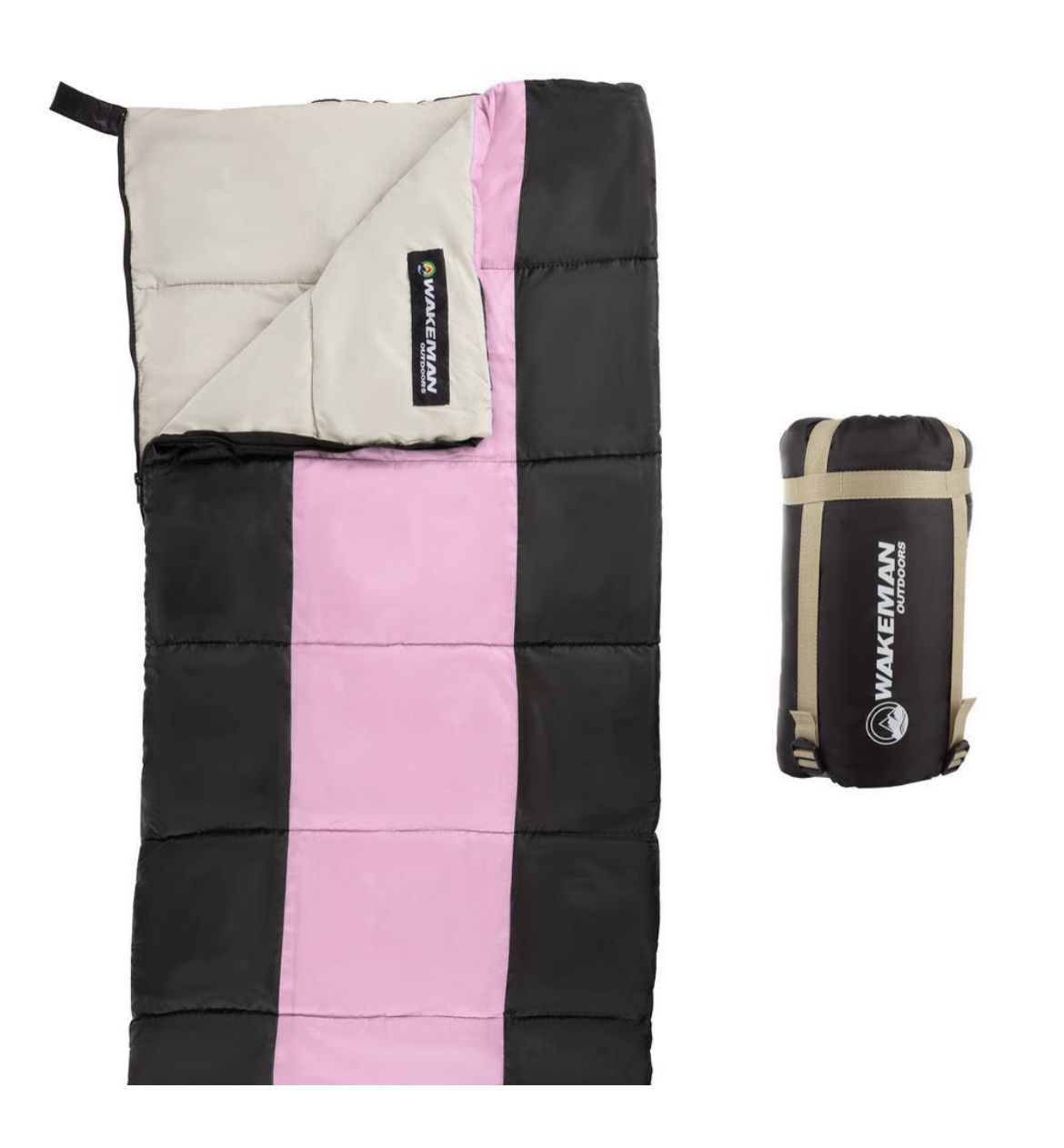 Kids Lightweight Sleeping Bag with Carrying Bag and Compression Straps - Bolsa de dormir