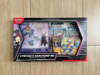 Pokémon TCG Cynthia's Garchomp ex Premium Collection Box Pokemon - NEW