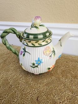 Fitz & Floyd Fleurs De Provence Teapot
