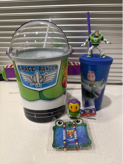 Buzz Lightyear Collectible popcorn & Drink container.