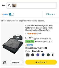 Outdoor Waterproof Blanket