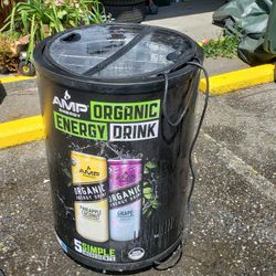 Electric Cooler - Amp Energy Drink Advertising