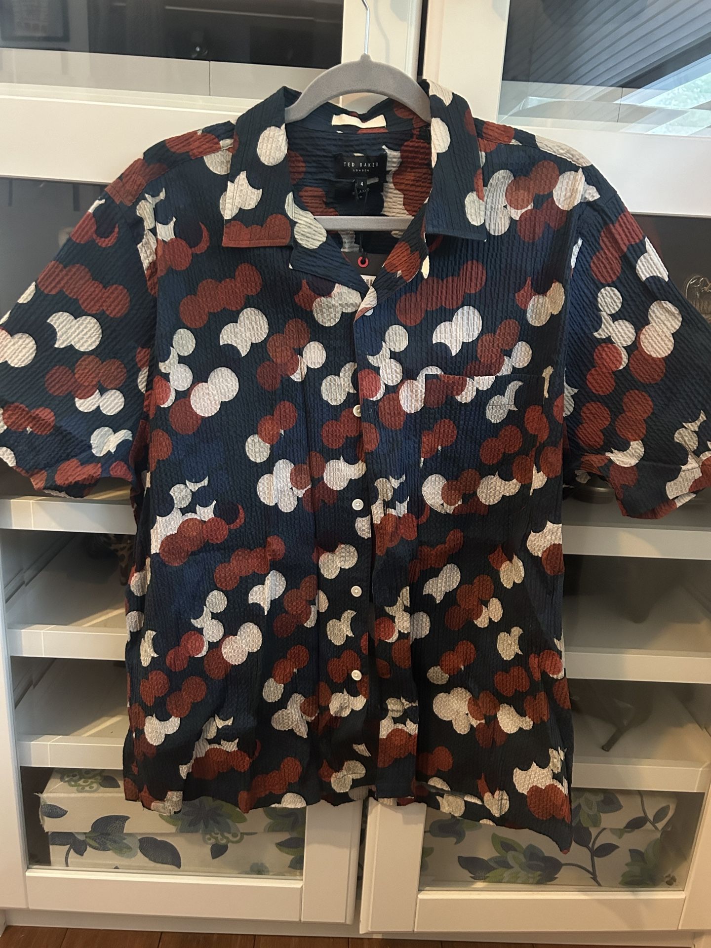 New Ted Baker Short Sleeve Dress Shirt Sz 4 - joarbit.com New Ted Baker Short Sleeve Dress Shirt Sz 4 - joarbit.com