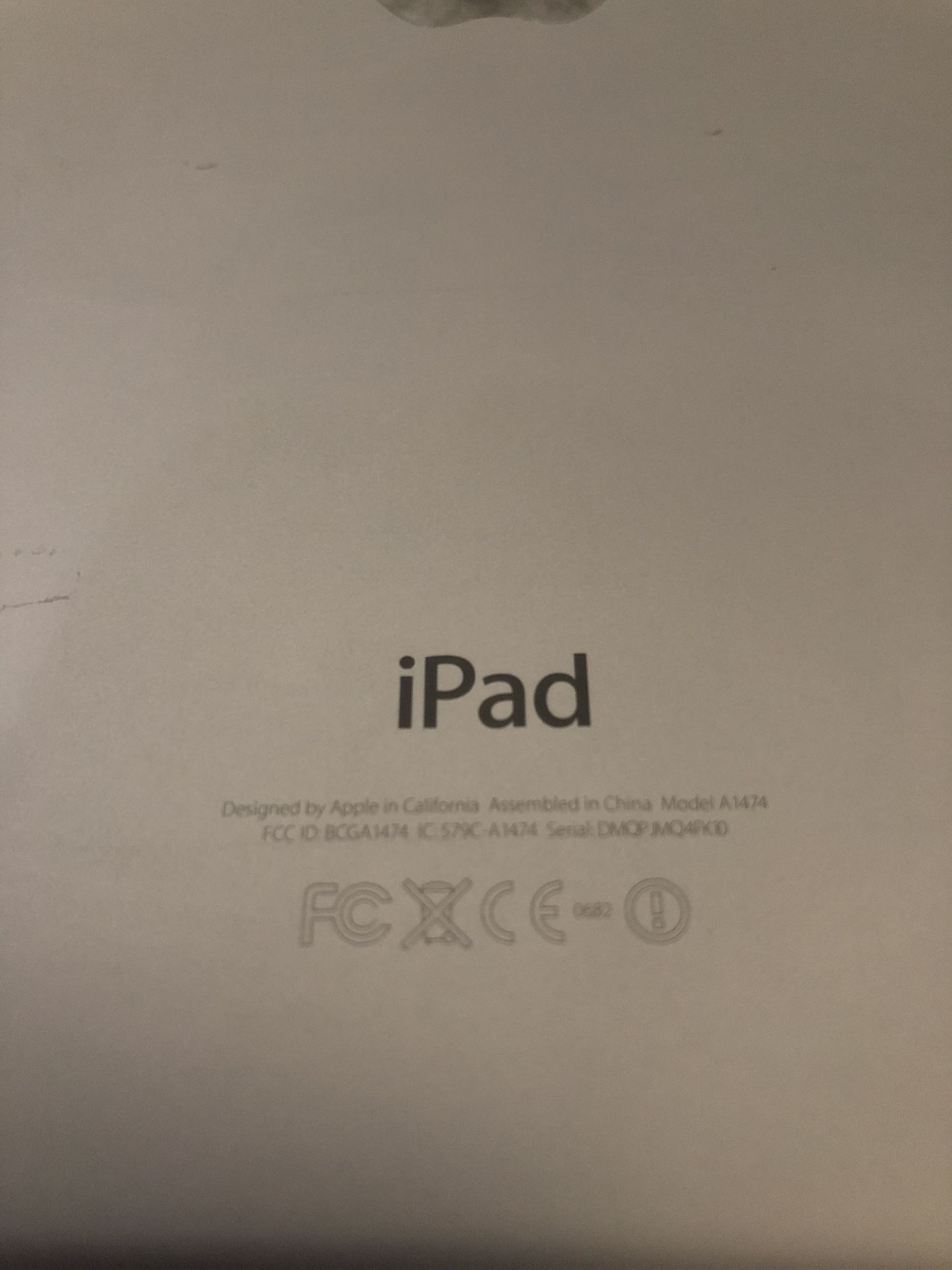 iPad Air 16gb, No Scratch Or Cracks 110obo