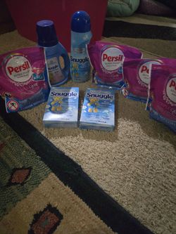 Persil Ultra Pacs & Snuggle Laundry Products Bundle