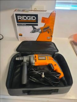 $60 FIRM RIDGID 8 Amp Corded 1/2 in. Heavy-Duty Variable Speed Reversible Drill (HALF PRICE)