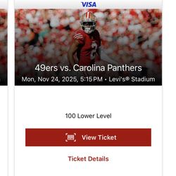 Panthers Vs 49ers 