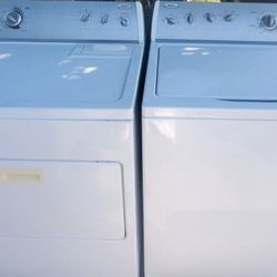 WHIRLPOOL SET WASHER AND ELECTRIC DRYER VERY GOOD WORKING PERFECT 
