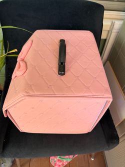 Pink storage box