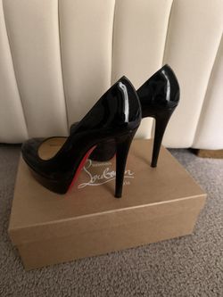 Christian Louboutin Miss Z Patent Red Sole Pumps