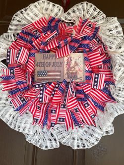 4th of july wreaths