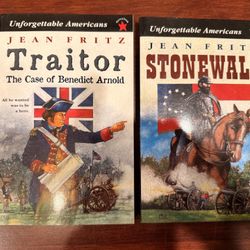 Unforgettable Americans childrens Book Lot 