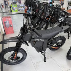 Tuttio Soleil 01 SE Electric Dirt Bike 37MPH! Finance For $150 Down Payment!!
