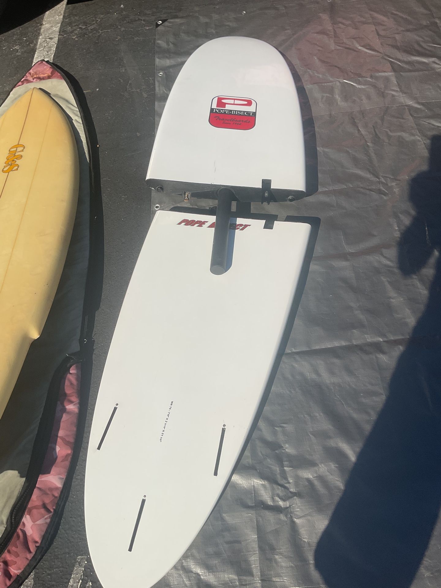 8ft Pope Bisect Surfboard