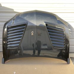 New 2003 2004 2005 2006 Mitsubishi Lancer EVO8 EVO 8 EVO9 EVO 9  VIS Racing GTC Style Carbon Fiber Vented Hood New In Box