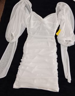 Pretty White B. Darlin Dress