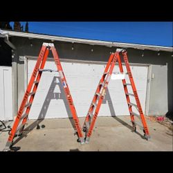 Two 6 Ft Ladders For Sale