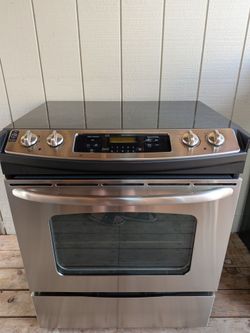 Slide in Stove