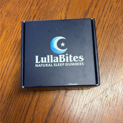 Lulla Bites Natural Sleep Gummies New Sealed 