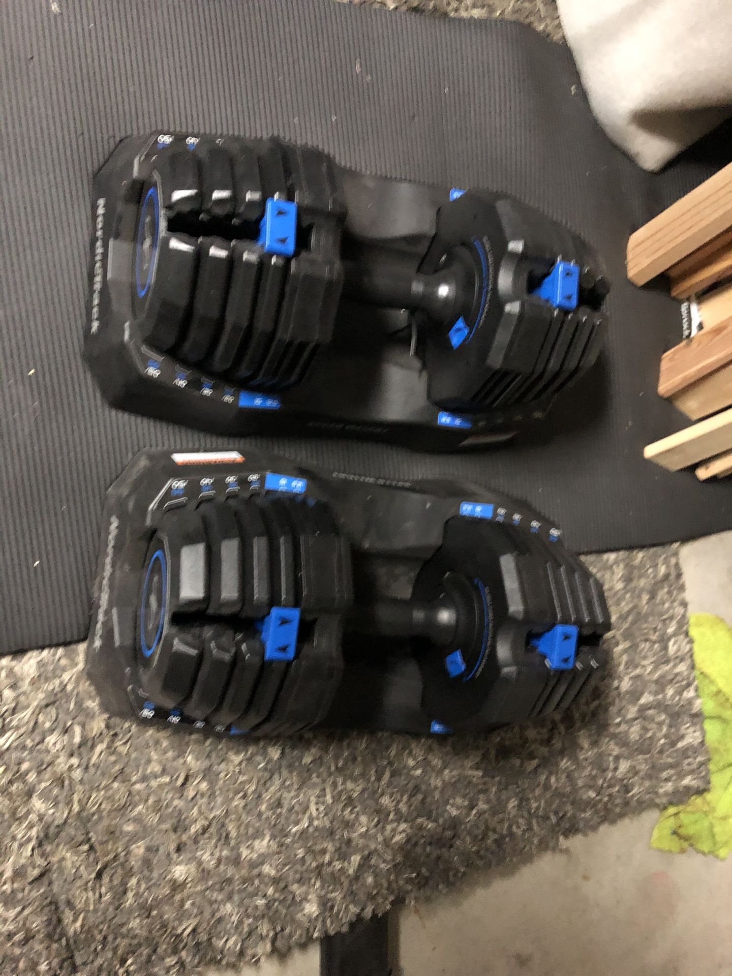 Nordictrack select a weight dumbbells