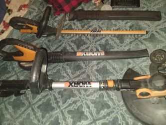 WORX Cordless Yard Tool Set