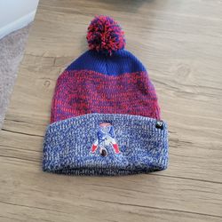 Red And Blue Patriots Beanie