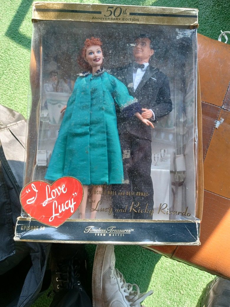 Lucille Ball Collector Doll With Her Husband
